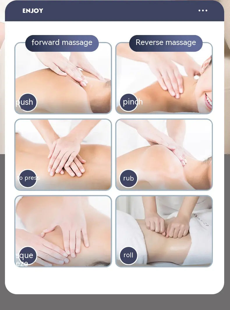 Cervical & Back Hot Compress Massager